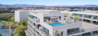 residence seniors jardins arcadie _CANET EN ROUSSILLON_VUE_AER_03 1440x530