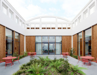 residence seniors brest - exterieurs 640x500 _B8A2205©Antoine Mercusot-Chatillon Architectes_vegetalisées