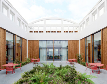 residence seniors brest - exterieurs 640x500 _B8A2205©Antoine Mercusot-Chatillon Architectes_vegetalisées