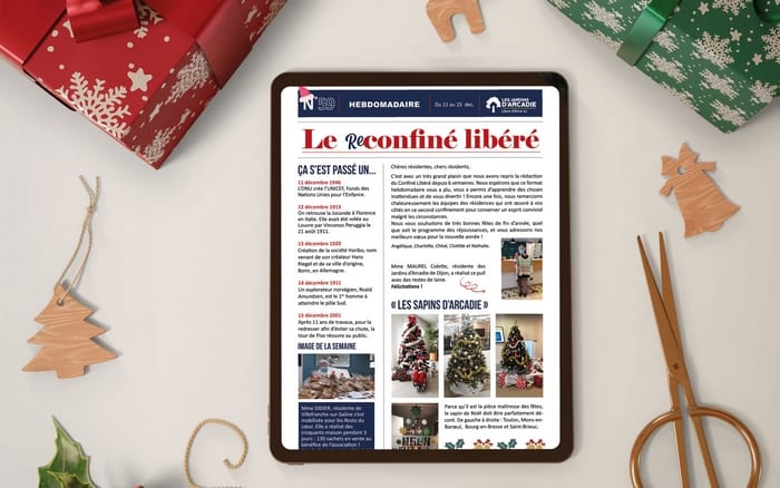 Une gazette spéciale Noël pour cette dernière édition du Reconfiné Libéré