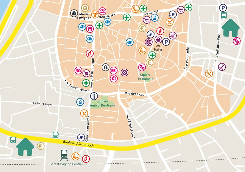 plan-avignon-2-residences-web Plan Jardins d’Arcadie d'Avignon