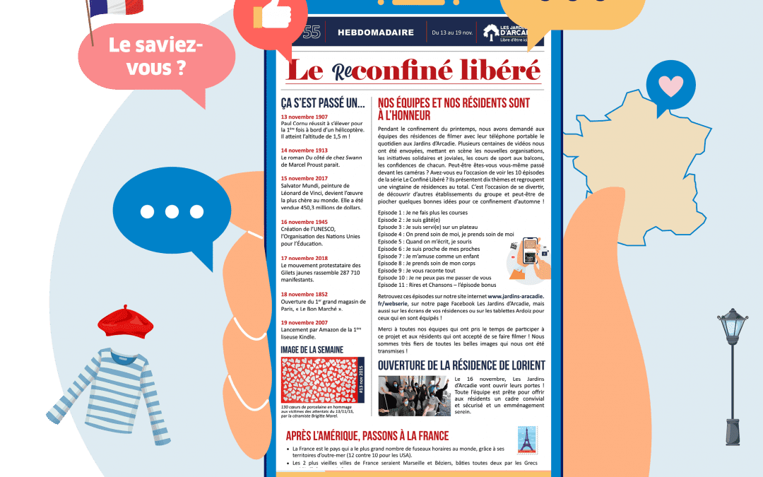 Une nouvelle édition du Confiné Libéré vient de sortir… À vos tablettes !