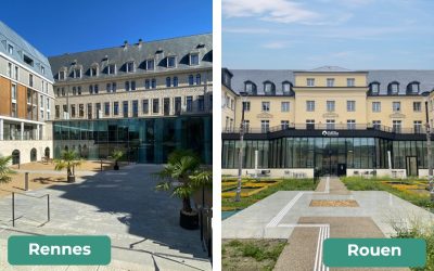Ouverture des 59e et 60e résidences seniors « Jardins d’Arcadie » à Rouen et Rennes