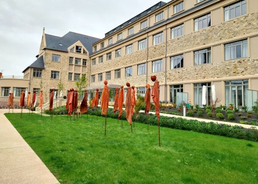 Notre résidence seniors Rennes Sainte-Thérèse accueille l’exposition de sculpture de Guy Lorgeret